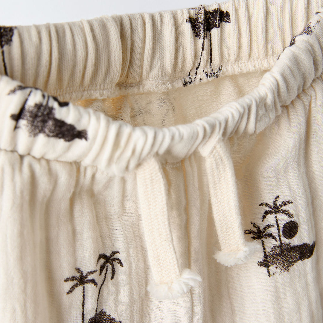Moudda ZARA - Short enfant combiné bambou imprimé tout-over - Tunisie 3