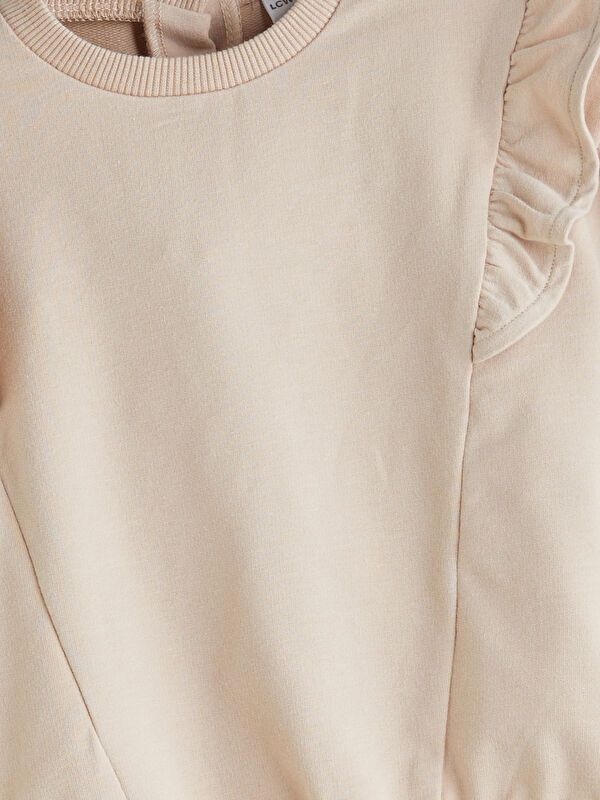 Moudda LC Waikiki - Ensemble en jersey Fille Beige - Tunisie 3