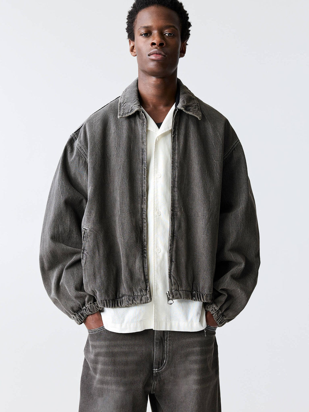 Moudda PULL & BEAR - Veste Denim - Harrington - Tunisie 2