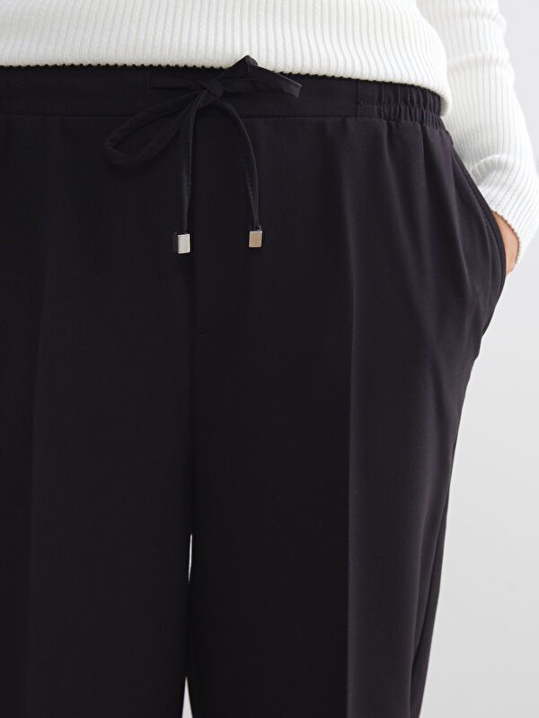 Moudda LC Waikiki - Pantalon tissé moyen Femme Noir - Tunisie 3