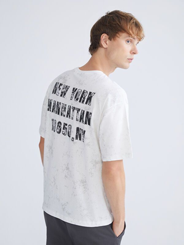 Moudda LC Waikiki - T-shirt imprimé manches courtes en jersey - Tunisie 1