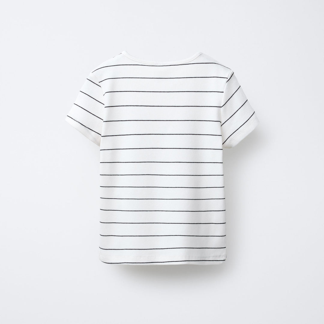 Moudda ZARA - T-Shirt - Rayures, Découpe & Nœuds - Tunisie 2