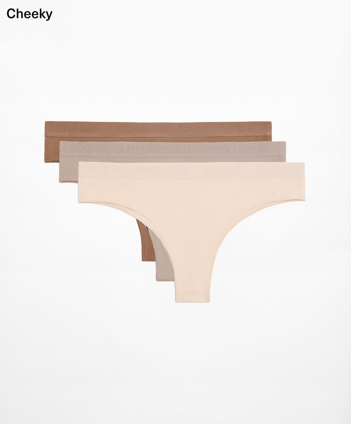 Moudda Oysho - Culotte 3D Coton Logo Skins - Tunisie 1