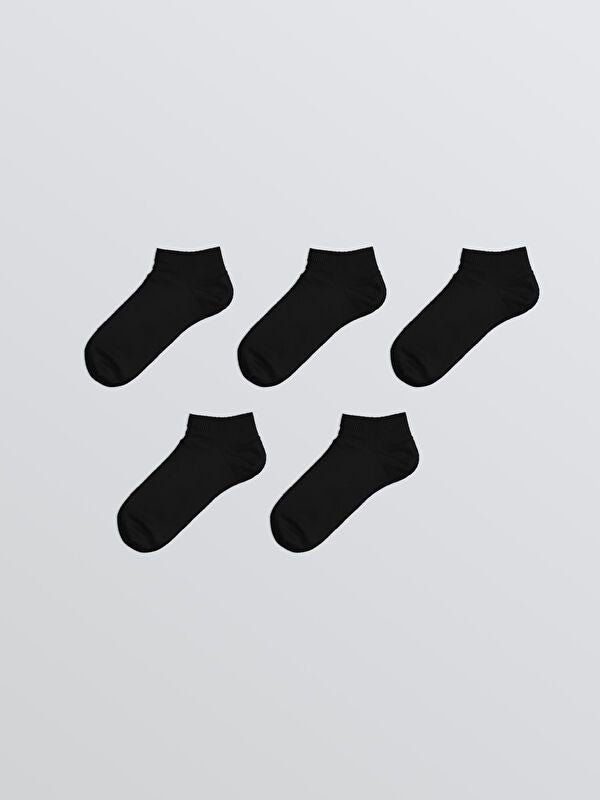 Moudda LC Waikiki - Chaussettes pour sneakers Femme Noir - Tunisie 1