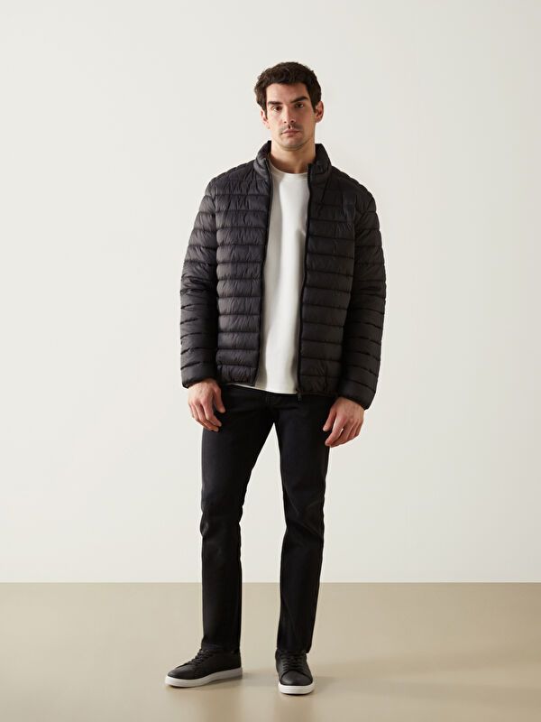 Moudda LC Waikiki - Manteau matelassé léger Homme Noir - Tunisie 2