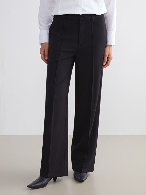 Moudda LC Waikiki - Pantalon tissé moyen Femme Noir - Tunisie 2