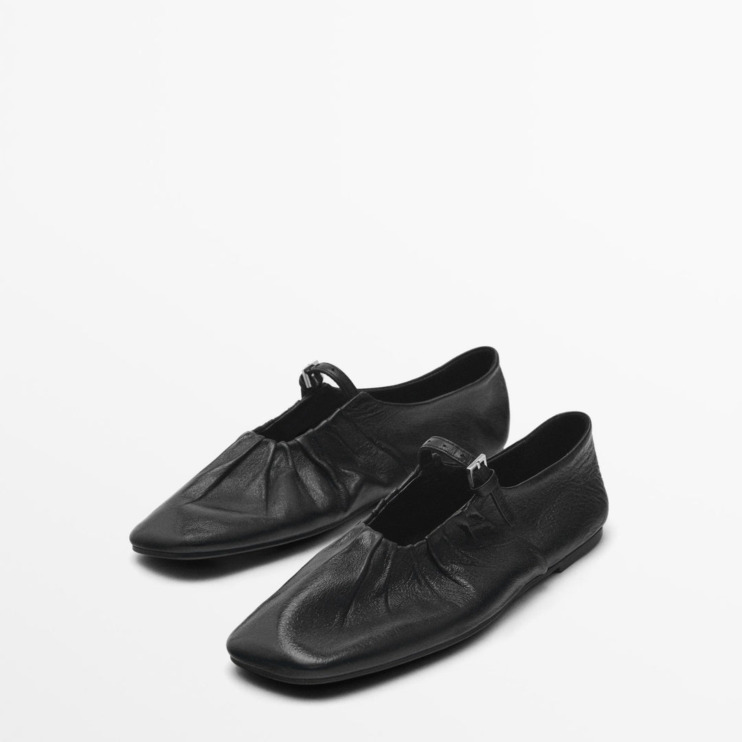 Moudda Massimo Dutti - Ballerine froncée bande boucle - Tunisie 4