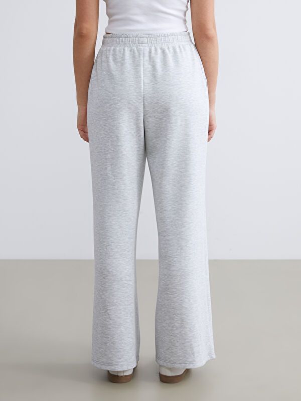 Moudda LC Waikiki - Pantalon en jersey Femme Mélange gris clair - Tunisie 4