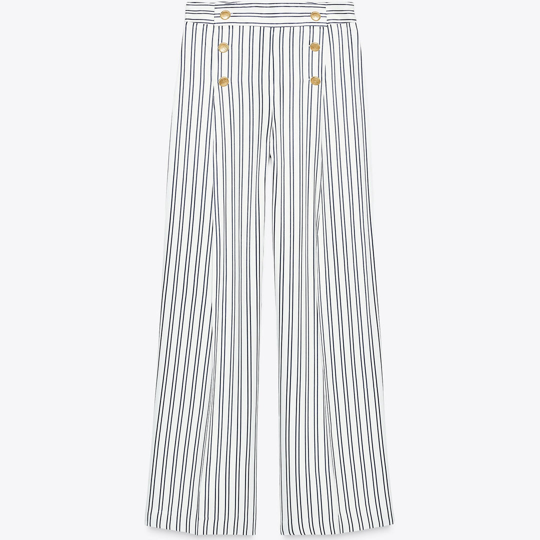 Moudda ZARA - Ensemble Pantalon - Boutons & Plis - Tunisie 1