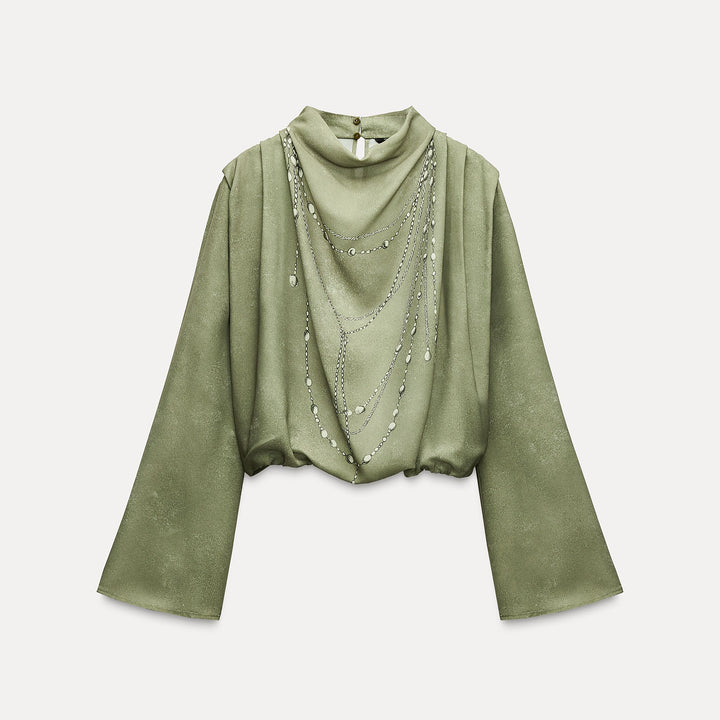 Moudda ZARA - Chemise - Col/Collier & Drapé - Tunisie 1
