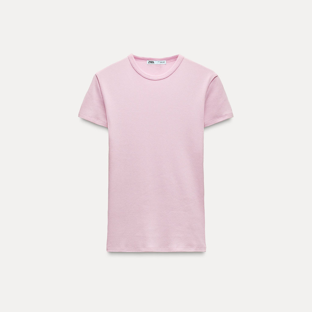 Moudda ZARA - T-shirt Côtelé Léger - Tunisie 1