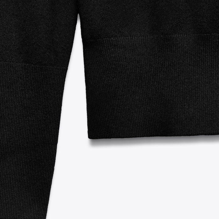 Moudda ZARA - Pull Basic - Col Caja, Bouton Doré & Poignet - Tunisie 3