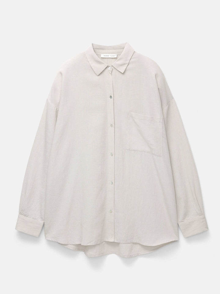 Moudda PULL & BEAR - Chemise Oversize - Rustique - Tunisie 3