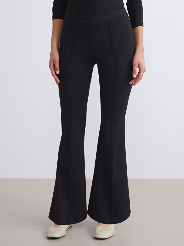 Moudda LC Waikiki - Pantalon tissé moyen Femme Noir - Tunisie 2