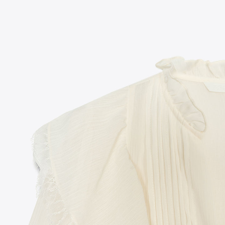 Moudda ZARA - Blouse Volants - Dentelle - Tunisie 3