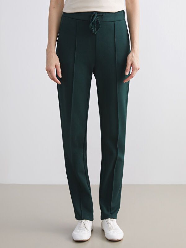 Moudda LC Waikiki - Pantalon jersey Femme Vert foncé - Tunisie 2