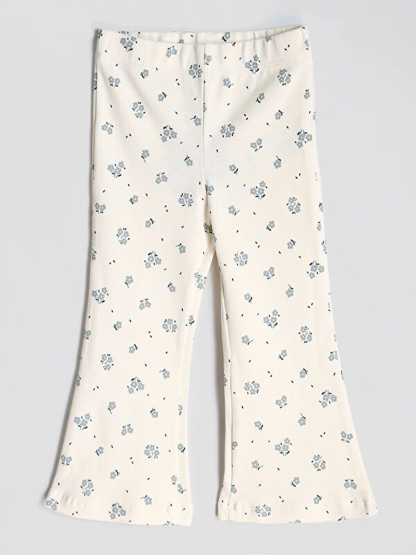 Moudda LC Waikiki - Pack jersey stretch Fille Imprimé écru - Tunisie 3