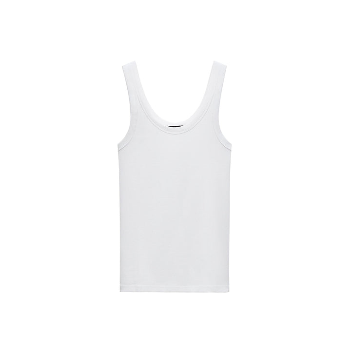 Moudda ZARA - T-shirt en Coton Mercerisé à Bretelles - Tunisie 3