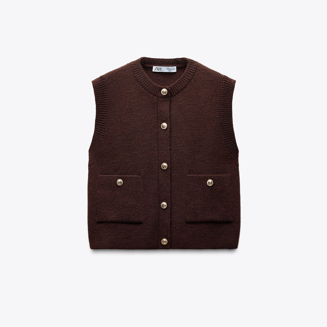 Moudda ZARA - Gilet - Bouton Doré & Version Légère - Tunisie 1