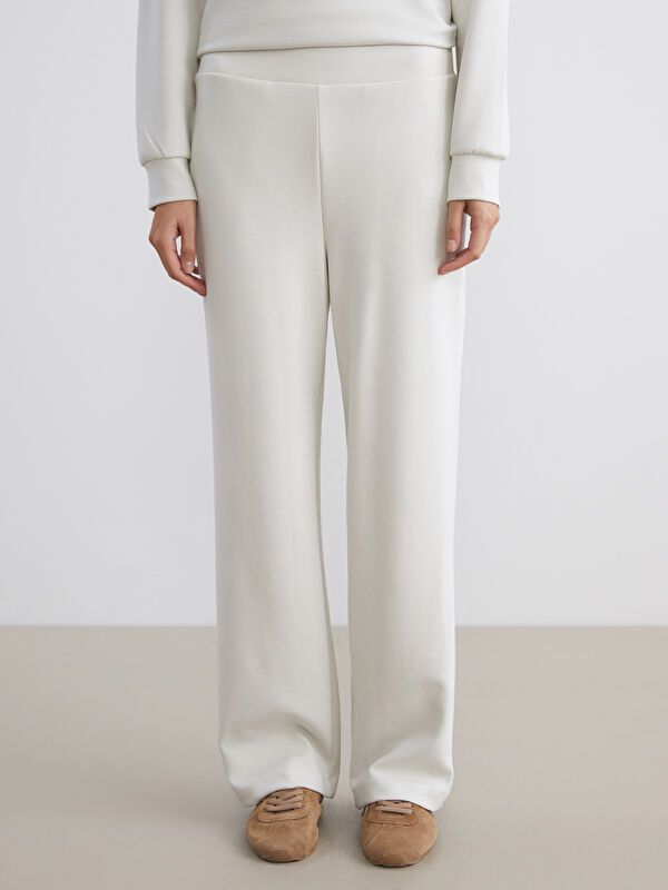 Moudda LC Waikiki - Pantalon en jersey Femme Gris clair - Tunisie 2