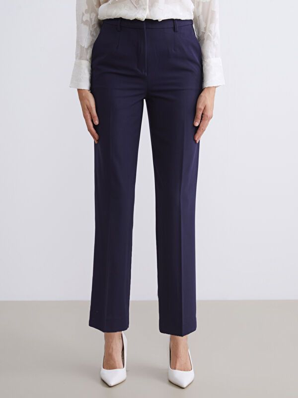 Moudda LC Waikiki - Pantalon tissé moyen Femme Marine - Tunisie 2