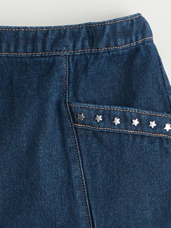 Moudda LC Waikiki - Manteau tissé en denim Fille Rodéo noir - Tunisie 2