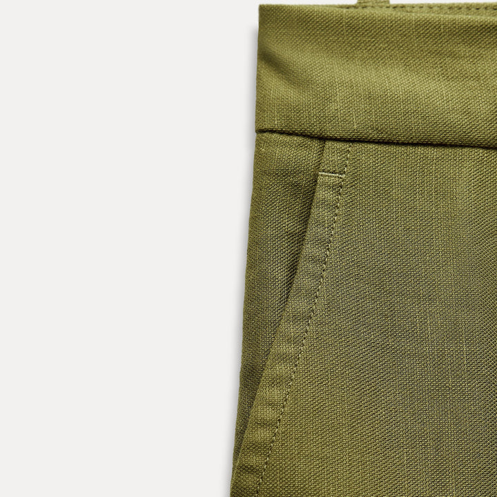 Moudda ZARA - Set pantalon en lin pinces passantes bouton - Tunisie 4