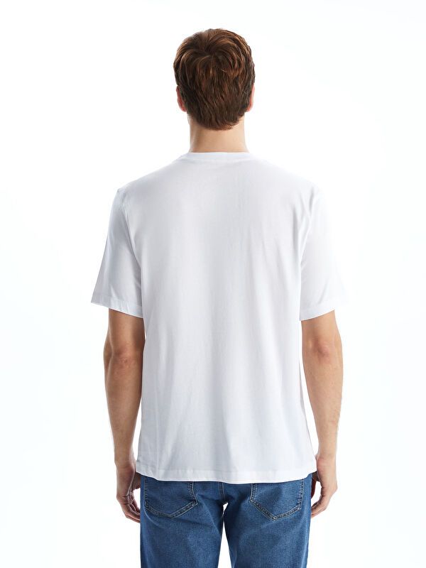 Moudda LC Waikiki - T-shirt basique col rond manches courtes en jersey - Tunisie 4