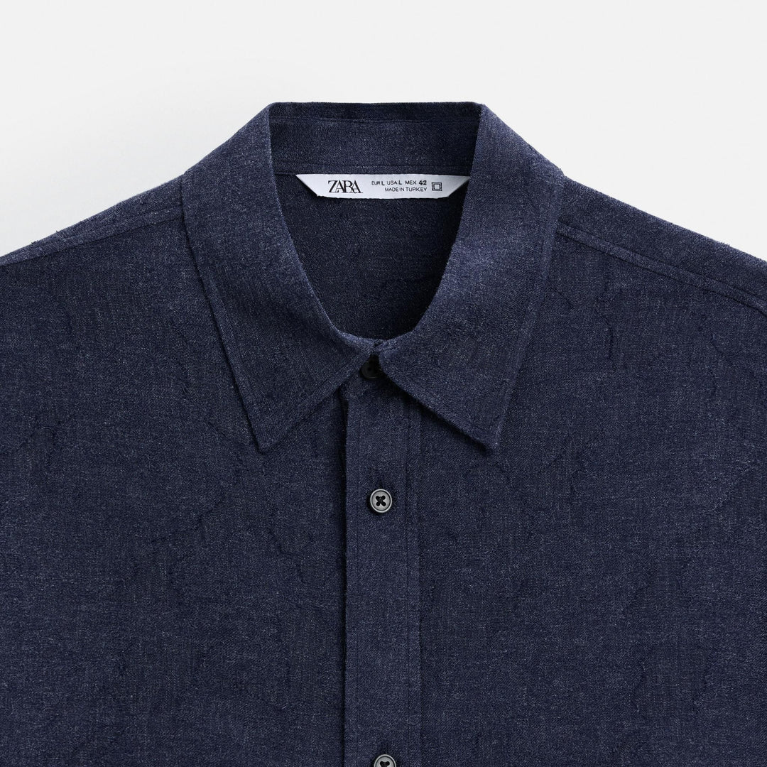 Moudda ZARA - Chemise - Jacquard (Rouille Chaude) - Tunisie 3