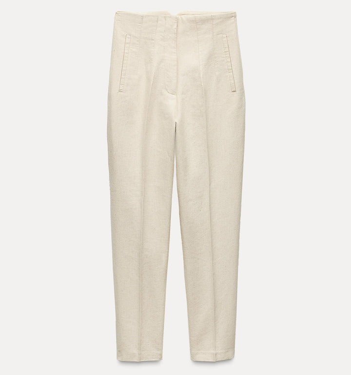 Moudda ZARA - Pantalon rustique taille haute - Tunisie 2
