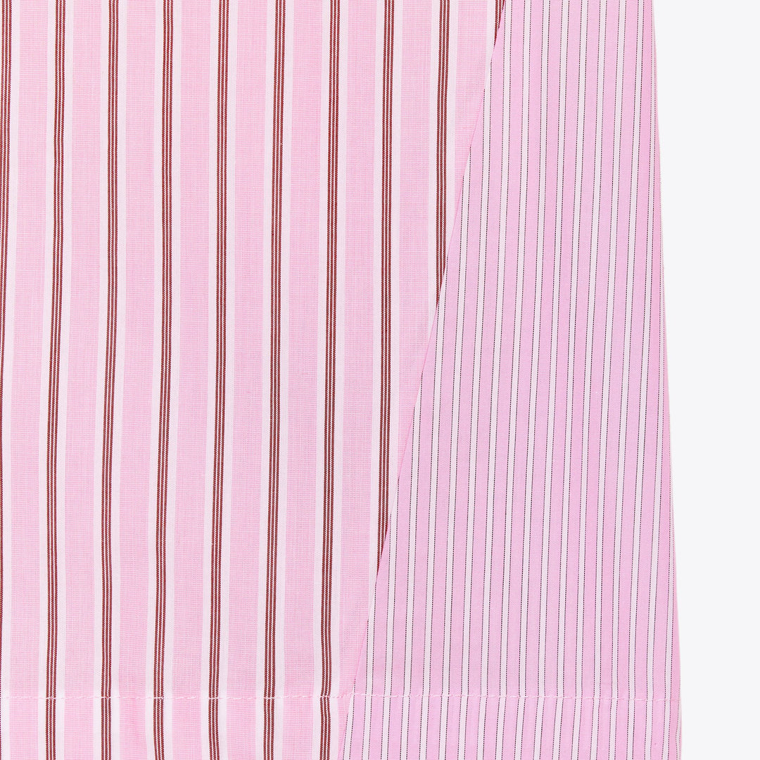 Moudda ZARA - Pantalon Popeline - Rayures & Ceinture Contrastée - Tunisie 3