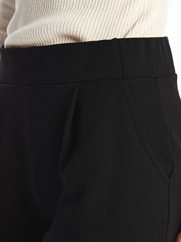 Moudda LC Waikiki - Pantalon tissé moyen Femme Noir - Tunisie 3