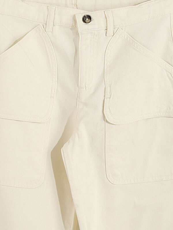 Moudda LC Waikiki - Pantalon tissé Garçon Beige - Tunisie 4