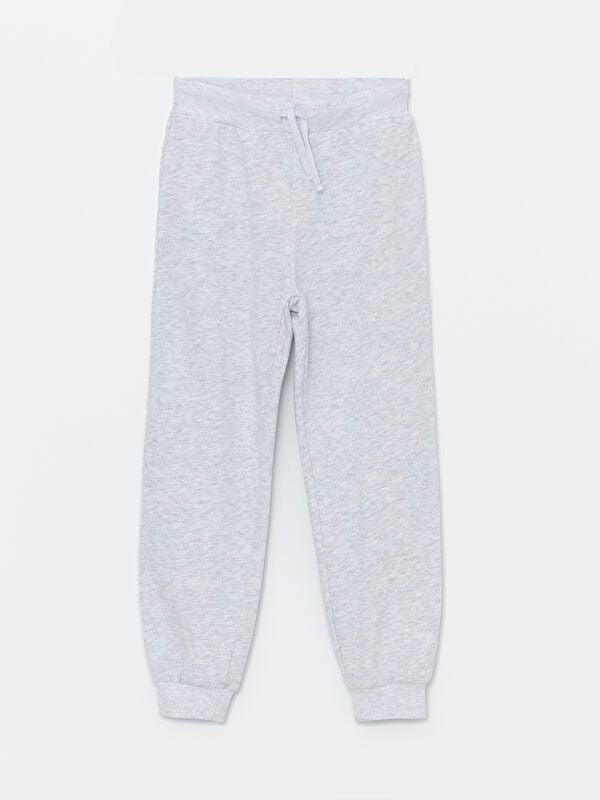 Moudda LC Waikiki - Bas jogging jersey basique Fille Mélange de gris - Tunisie 1