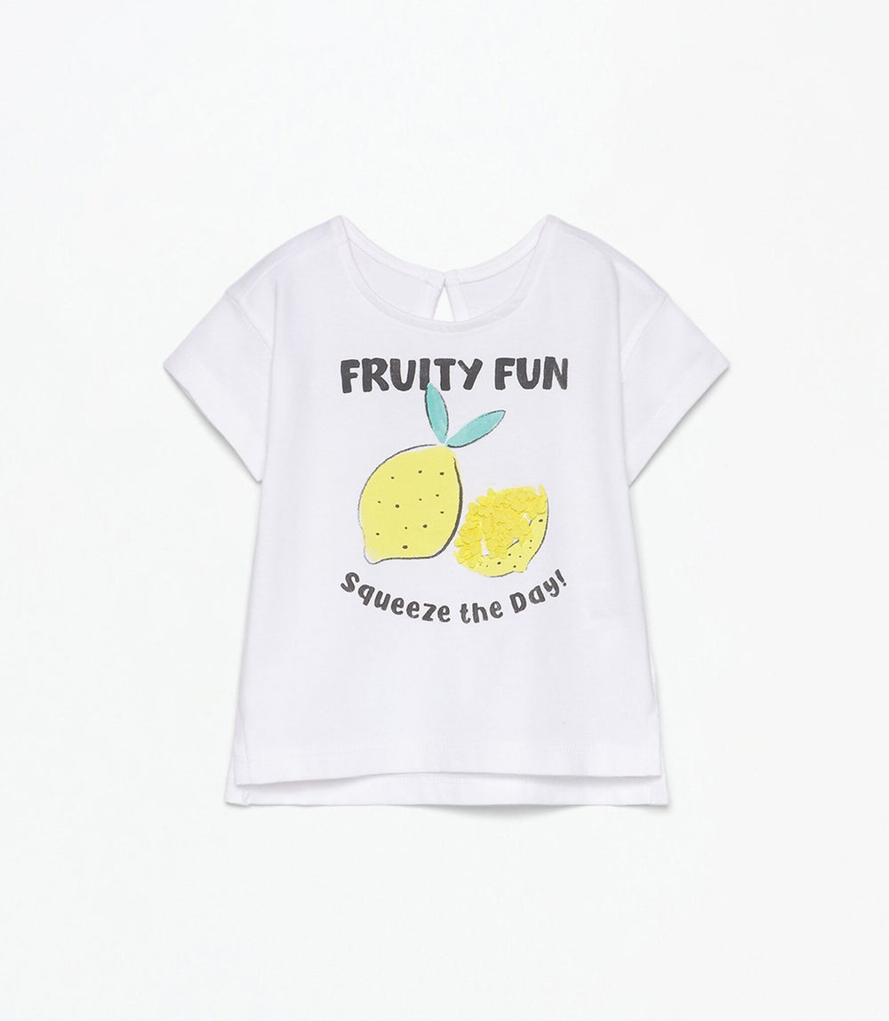 Moudda Lefties - T-Shirt - Appliques Tulle Bébé - Tunisie 2