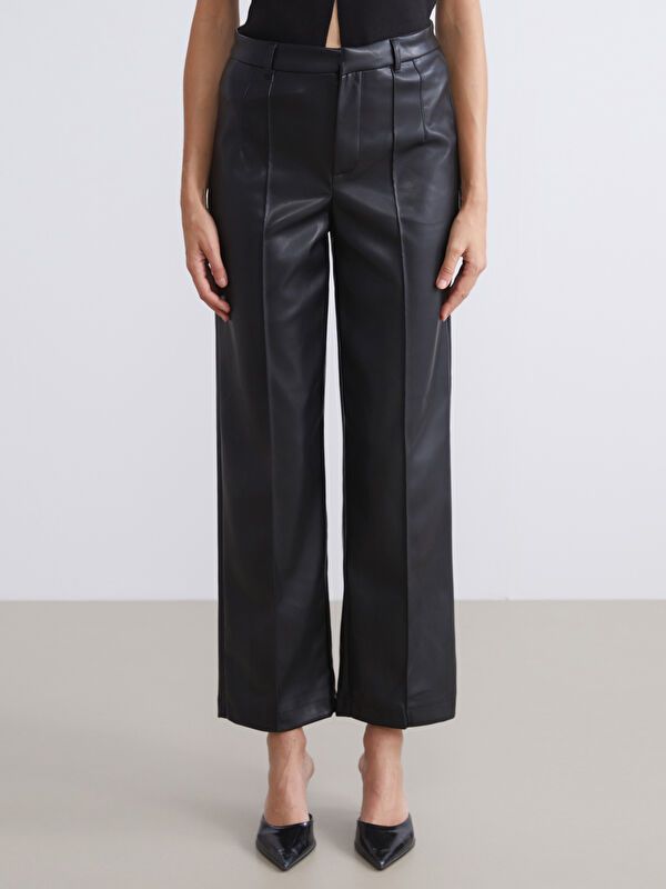 Moudda LC Waikiki - Pantalon tissé moyen Femme Noir - Tunisie 2