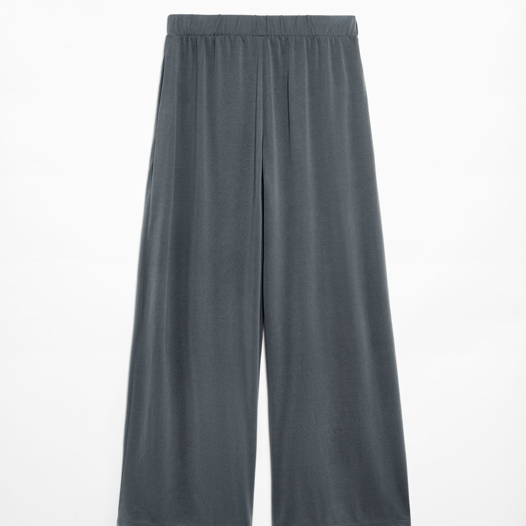Moudda Oysho - Pantalon Crop Large Modal Polyester - Tunisie 2