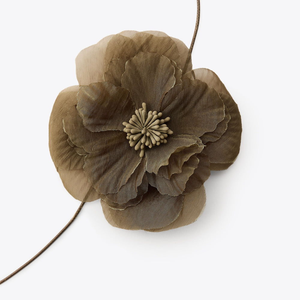 Moudda ZARA - Fleur - Coquelicot & Col Cordon - Tunisie 2
