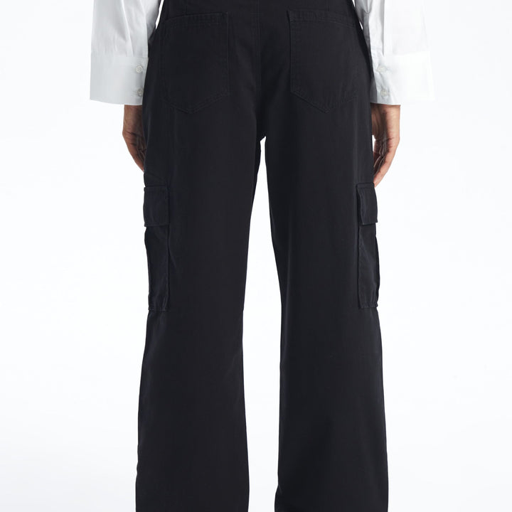 Moudda LC Waikiki - Pantalon tissé moyen Femme Noir - Tunisie 4