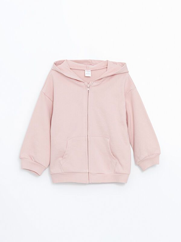 Moudda LC Waikiki - Cardigan jersey basique Fille Rose terne - Tunisie 1