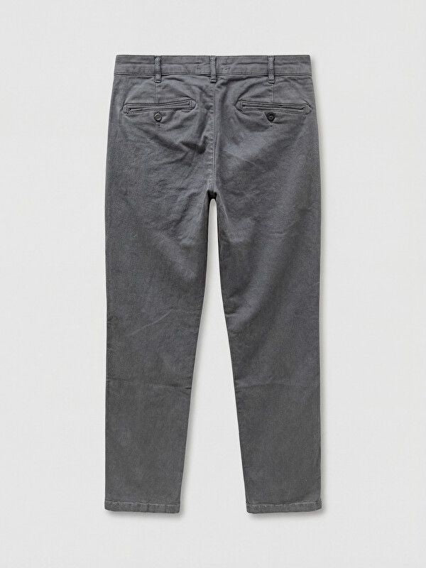 Moudda LC Waikiki - Pantalon chino basique mi-saison en tissu pour Homme couleur Anthracite - Tunisie 2