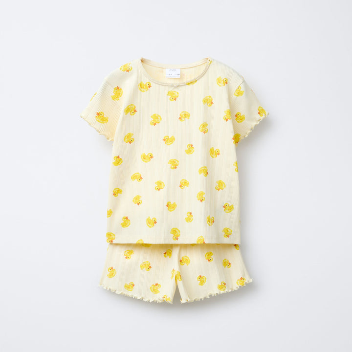 Moudda ZARA - Pyjama Fille - AOP Canetons - Tunisie 1