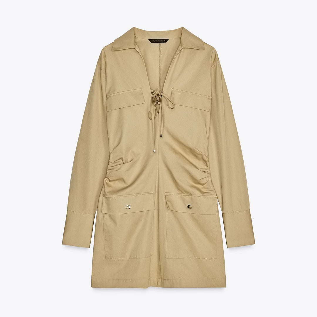 Moudda ZARA - Robe Mini Coton - Utility - Tunisie 2
