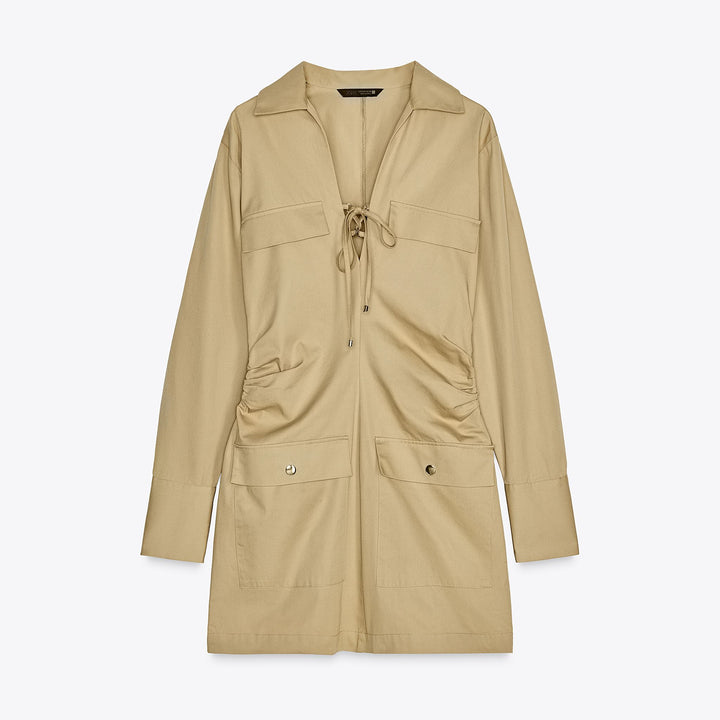 Moudda ZARA - Robe Mini Coton - Utility - Tunisie 2