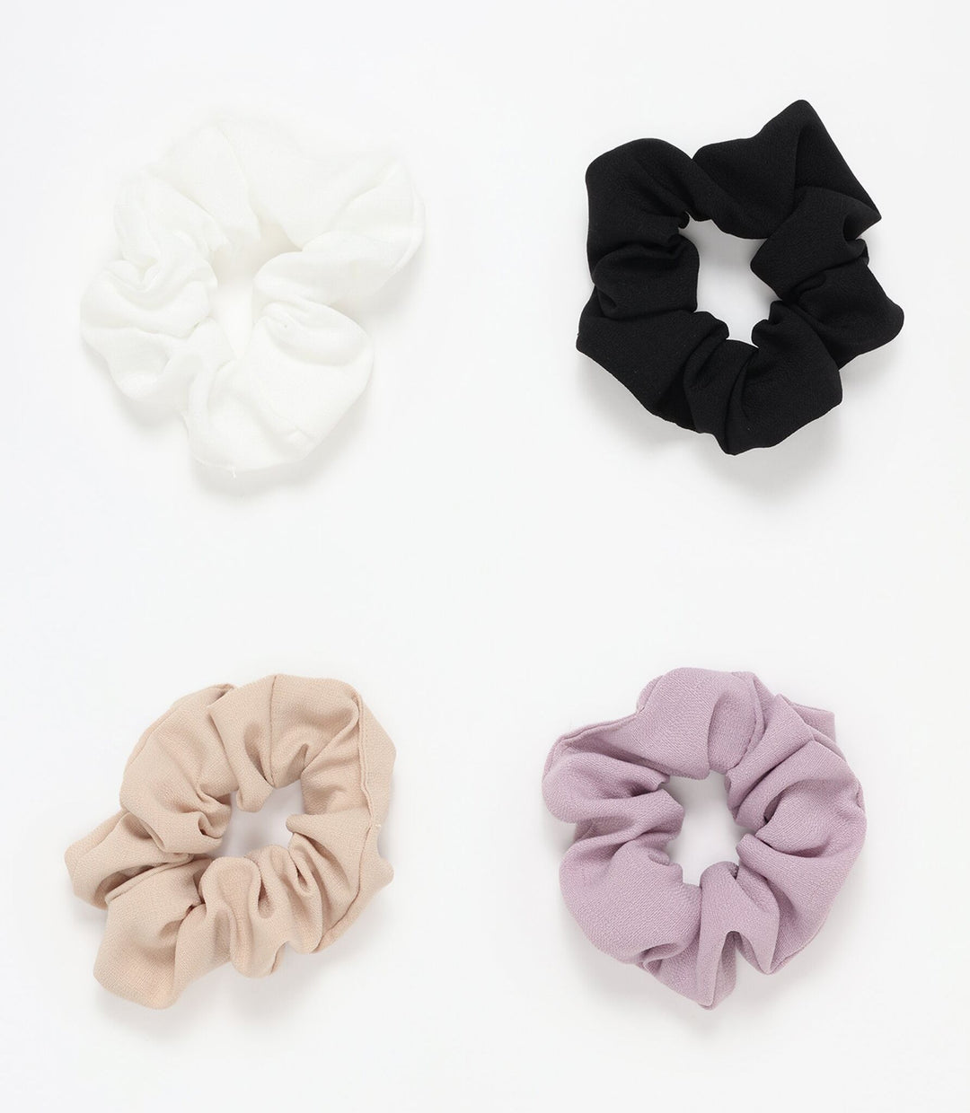 Moudda Lefties - Pack 4 Scrunchies - Basique - Tunisie 1