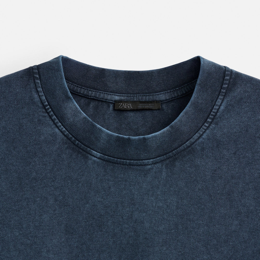 Moudda ZARA - T-Shirt Relax - Lavé & Interlock - Tunisie 3