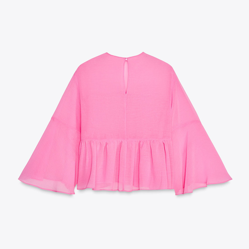 Moudda ZARA - Blouse - Volants & Col Caja - Tunisie 2