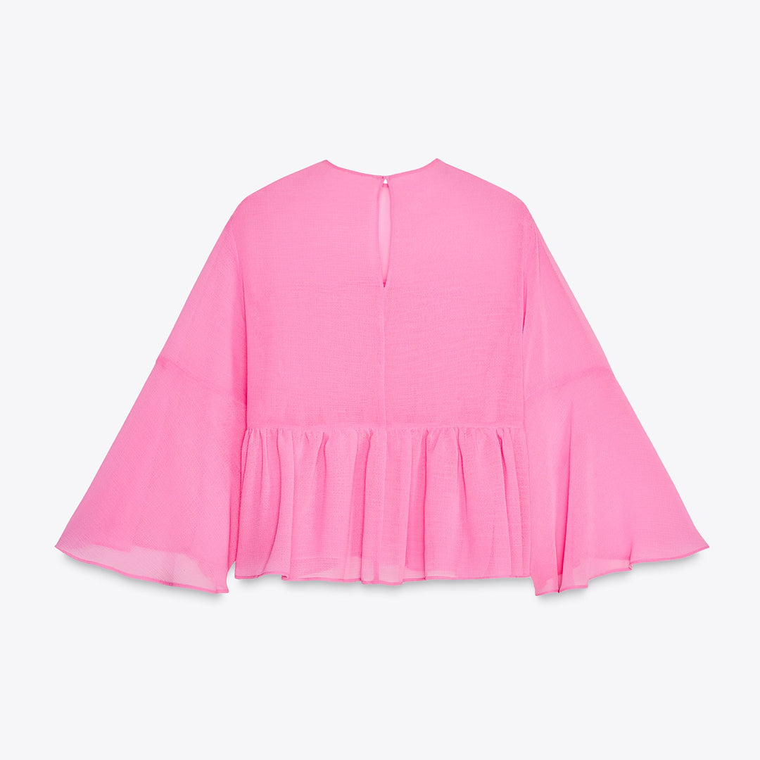 Moudda ZARA - Blouse - Volants & Col Caja - Tunisie 2