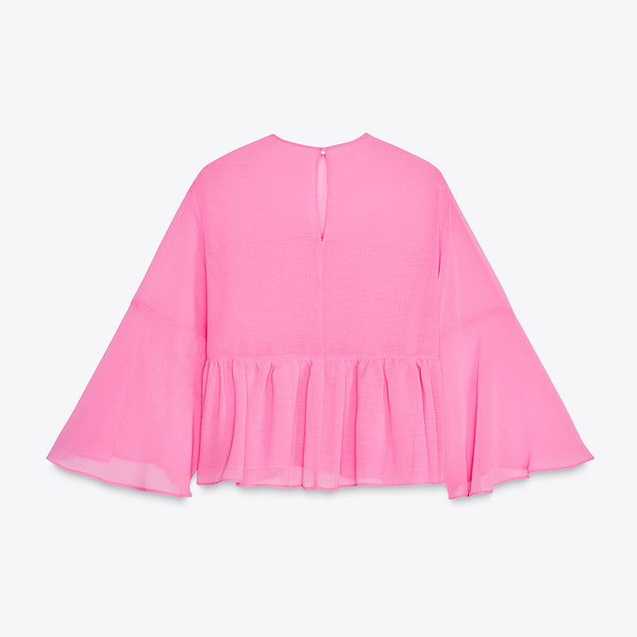 Moudda ZARA - Blouse - Volants & Col Caja - Tunisie 2