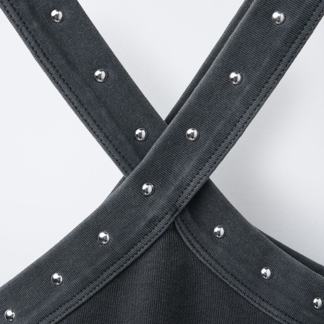 Moudda ZARA - T-Shirt Halter - Lavé & Clous - Tunisie 3